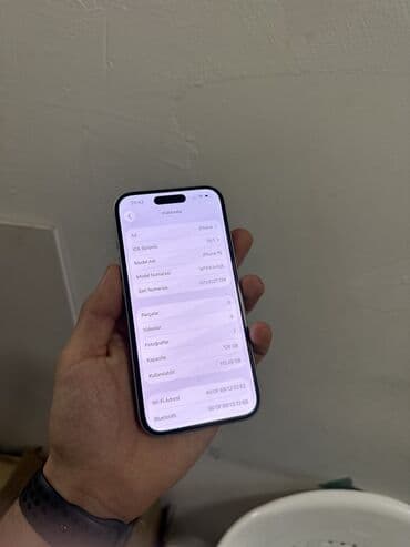 Video oyunlar və konsollar: IPhone 15, 128 GB, Blue Titanium, Zəmanət, Simsiz şarj, Face ID — 3