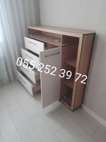 шкаф в зал: Düz dolab, Hamam üçün, Qonaq otağı üçün, Dəhliz üçün, Kupe, Korpuslu, 5 qapı — 3