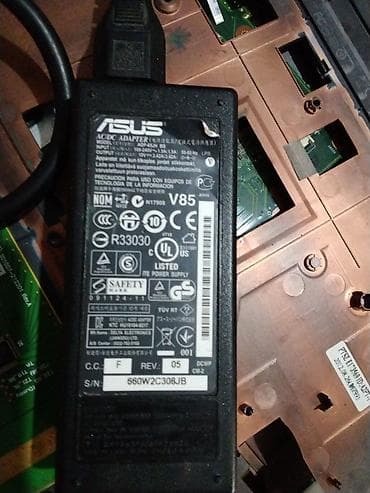 fujitsu notebook: ASUS AC/DC Adapter – orijinal laptop enerji bloku - Brend: ASUS — 2