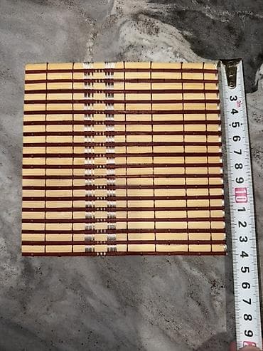 Süfrə aksesuarları: Bambuk süfrəaltılar (çaynikaltılar) (placemat) dəsti 15*14 sm - 67 — 6