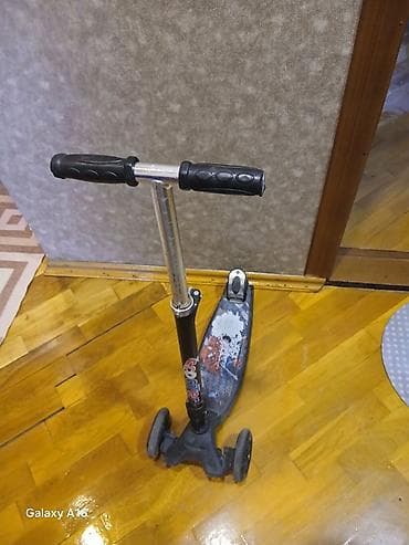 velosiped 3 teker: Uşaq skuter - 3 təkərli dizayn: Ön hissədə iki təkər, arxada bir — 1