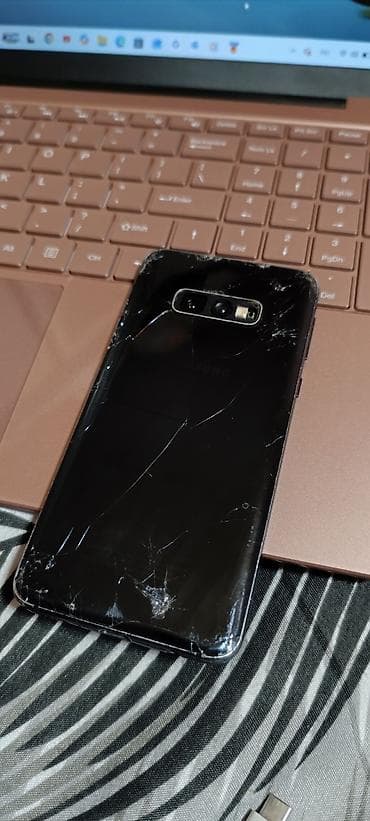 samsung note 10: Samsung Galaxy S10e, 128 GB, rəng - Qara, Sensor, Barmaq izi, Simsiz şarj — 6