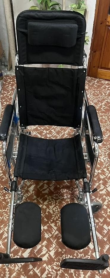 araba: Reklinasiya olunan əlil arabası – rahat başlıq və yastıqlı bel dayağı — 3