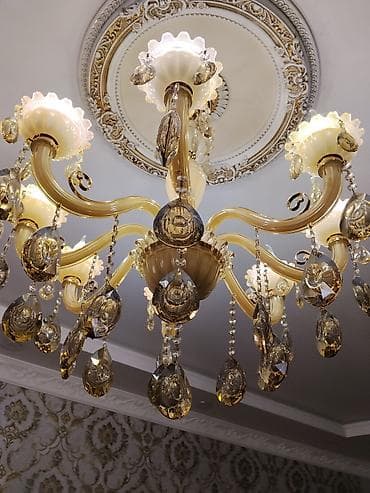 qapi demir qapi seyf qapi: Çılçıraq, 8 lampa — 5