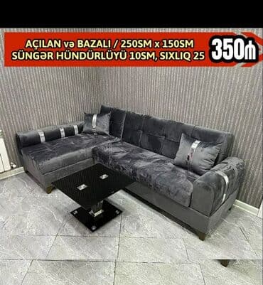 divan kravat: Künc divan, Yeni, Açılan, Bazalı, Parça, Şəhərdaxili pulsuz çatdırılma — 8