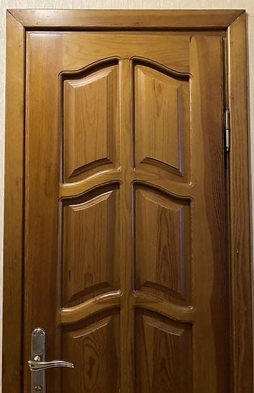 qapi otag: Taxta qapı (2 ədəd mövcuddur) - Material: Taxta - Rəng/ton: isti — 1