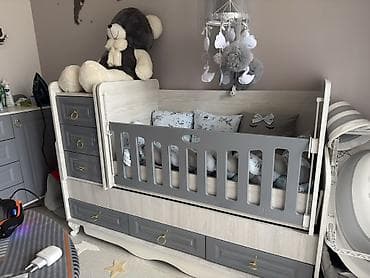 yorgan dosey: Oğlan və qız üçün, Dördbucaq, Beşik, Dəst ilə, Matras ilə, Yellənmə mexanizm ilə — 1