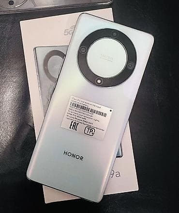 Honor X9a, rəng - Gümüşü, Barmaq izi — 3