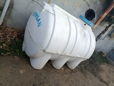 Bak, Plastik, 2000 l l, İşlənmiş, Ödənişli çatdırılma