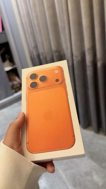 iphon 6 plus: IPhone 17 Pro Max, 256 GB, Narıncı, Face ID — 1
