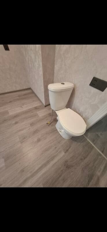 Lak-boya məhsulları: Sarnıçlı unitaz komplekti - Material: ağ keramika - İki hissədən — 4