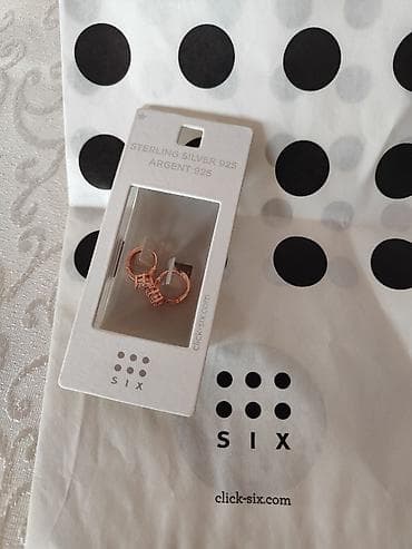 qadınlar üçün daşlı sırğalar: Sırğa, Gümüş, 3 g, Pulsuz çatdırılma — 3