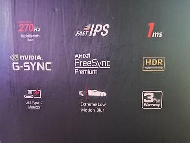 asus i7: ASUS ROG Strix XG249CM az istifadə olunmuş oyun monitoru - Ekran: 24 — 3