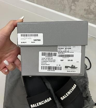 cantalar: Balenciaga, Ölçü: 38, rəng - Qara, İşlənmiş — 6