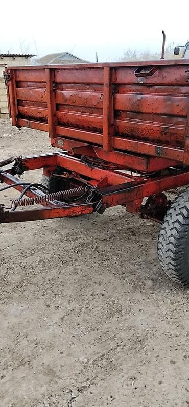 Kənd təsərrüfatı üçün ikioxlu traktor qoşqusı - Tip: kənd təsərrüfatı — 3