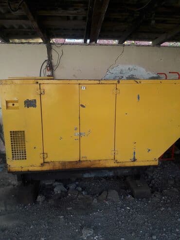 qapi taclari: Dizel generator – səssiz korpusda, sarı rəngli, 30 kVt güc sinfi - — 3