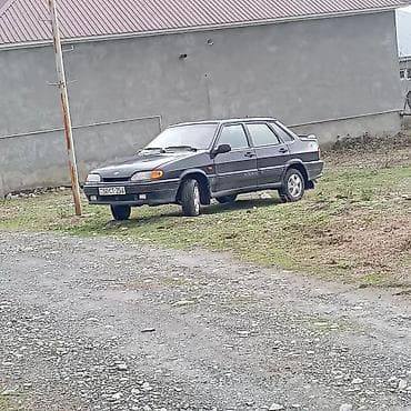 kara: Lada Samara (VAZ-2115) sedan - Kuzov: 4 qapılı sedan, qara rəng - — 9