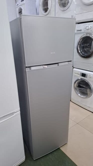 iki kameralı soyuducu: ESIEL iki qapılı soyuducu - Korpusu: gümüşü/metallik rəng, minimal — 1