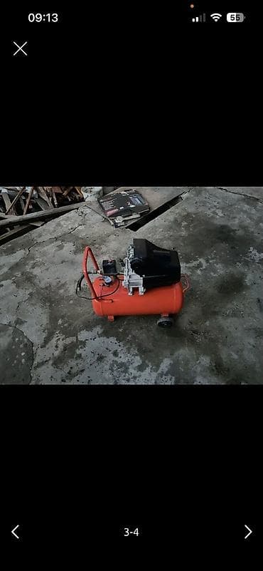 Çəkiclər, kuvaldalar: Newton hava kompressoru - Brend/model: Newton (şəkillərdəki portağal — 3