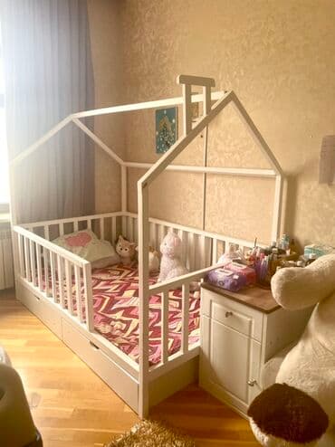 Oğlan və qız üçün, Çarpayı, Bazalı, Matrassız, Siyirməli