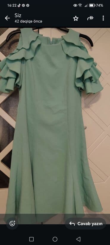 qadin ucun kostyum modelleri: Qadın geyimləri dəsti – ayrı-ayrılıqda təsvir 1) Qışlıq süni kürklü — 7