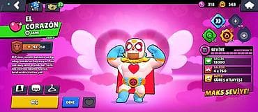 Zərgərlik əşyaları: Brawl Stars hesabı – yüksək səviyyəli brawlerlər və nadir skinlər — 3