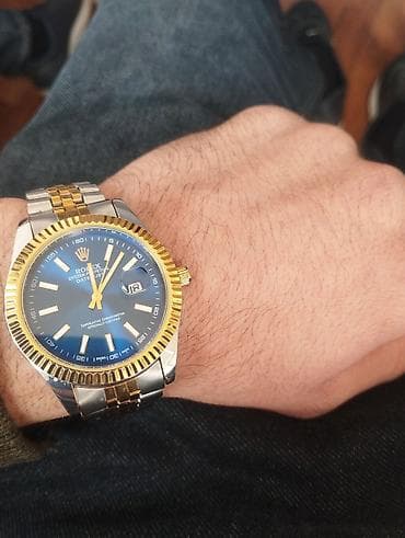 Qol saatları: Yeni, Qol saatı, Rolex, rəng - Göy — 1