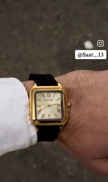 Kabellər: Qol saatı, Cartier, rəng - Yaşıl — 8