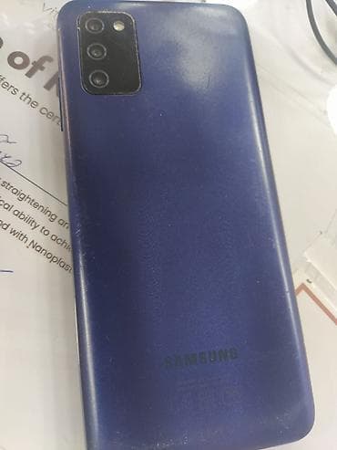 poco f3 ekran: Samsung Galaxy A03s, 64 GB, rəng - Göy — 2