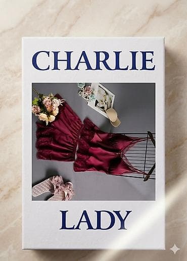 Gecəliklər: Məhsul: CHARLIE LADY qadın pijama/ev geyimi dəsti 3-lü dəstlər yalnız — 3