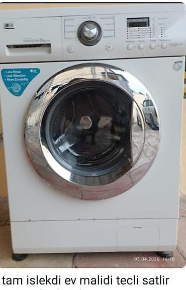 saç buran fen: LG paltaryuyan maşın – ön yükləməli, Direct Drive 6 kq. - Inverter — 1