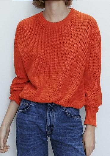 dutti: Sviter, Massimo Dutti, M, rəng - Narıncı — 1