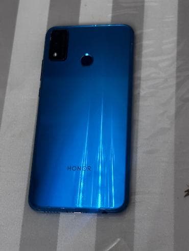 prius dinamik: Honor 9X, 128 GB, rəng - Mavi, Barmaq izi — 2