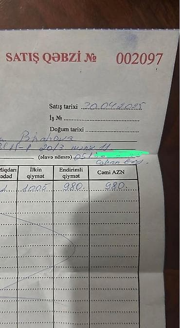 melisa mebel: Matras, əla vəziyyətdədir. 600 man (980 man alınıb). Ünvan 20 yanvar — 2