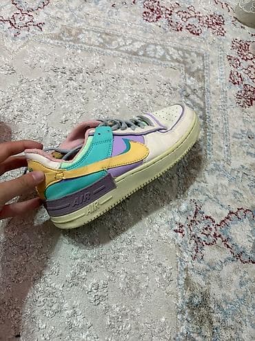 qış ayaqqabılar: Nike Air Force 1 Shadow, çoxrəngli qadın/krossover stili. - Rəng — 1