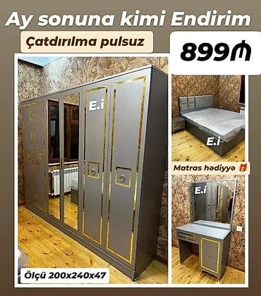 dolab sumqayit: İkinəfərlik çarpayı, Dolab — 1