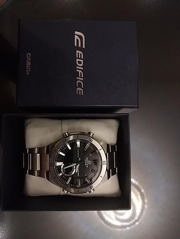 elektiron saat: Casio Edifice kişi qol saatı ⛔️DİQQƏT⛔️ Yalnız real alıcılar əlaqə — 2