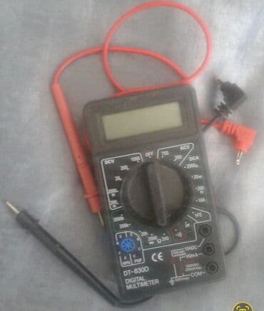çən təmiri: Multimetr, Rəqəmsal — 2