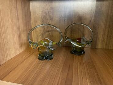 Xrustal konfet qabı