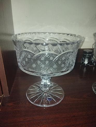 Kənafi kristal servis dəsti - Material: qalın, şəffaf kənafi kristal lalafo.az -da Kənafi kristal servis dəsti - Material: qalın, şəffaf kənafi kristal