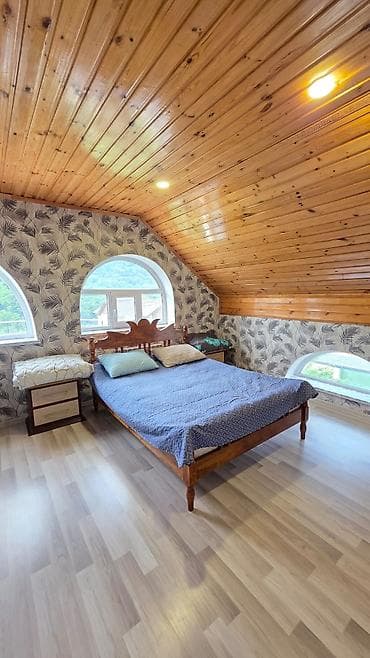 meşə balı: Isti hovuz Kombi sistemi 3 otağ bir zal iki balkon sanuzer həm içərdə — 8
