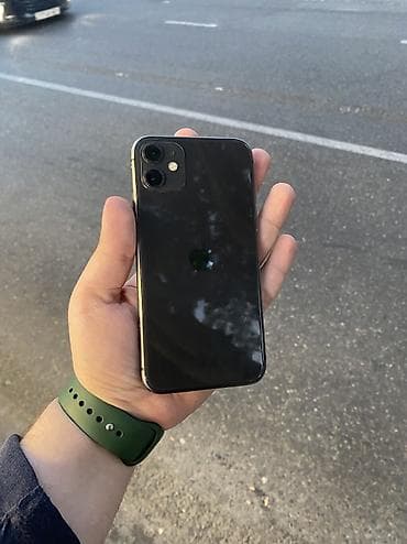 IPhone 11, 256 GB, Qara, Face ID