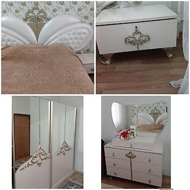 Yataq desti 450 Azn. Seliqeli veziyyetde. Matras var. Baza yoxdur