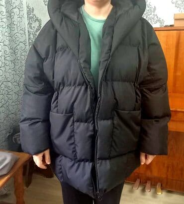 демисезонные куртки с капюшоном: Trendyoldan sifariş edilib, razmer böyük olduğu üçün satılır — 1