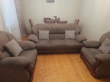 Qonaq otağı üçün yumşaq mebel dəsti Tərkibi: - 3 nəfərlik divan - 2 lalafo.az -da Qonaq otağı üçün yumşaq mebel dəsti Tərkibi: - 3 nəfərlik divan - 2