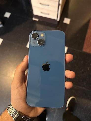 IPhone 13, 128 GB, Mavi, Simsiz şarj, Face ID lalafo.az -da IPhone 13, 128 GB, Mavi, Simsiz şarj, Face ID