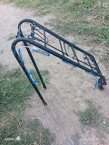 avtomobil aksesuarı: Velosiped üçün baqaj üstü yükdaşıyan metal konstruksiya. Quruluşundan — 2