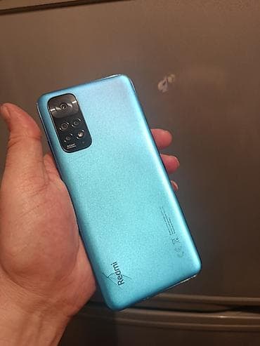 xiomi note 9: Redmi Note 11, 128 GB, rəng - Mavi, Sensor, Barmaq izi, İki sim kartlı — 2