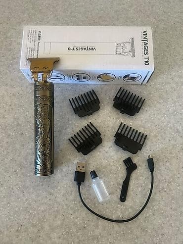 bil: Vintage T10 Professional Trimmer Xüsusiyyətlər: - Kəskin “T-Blade” — 1