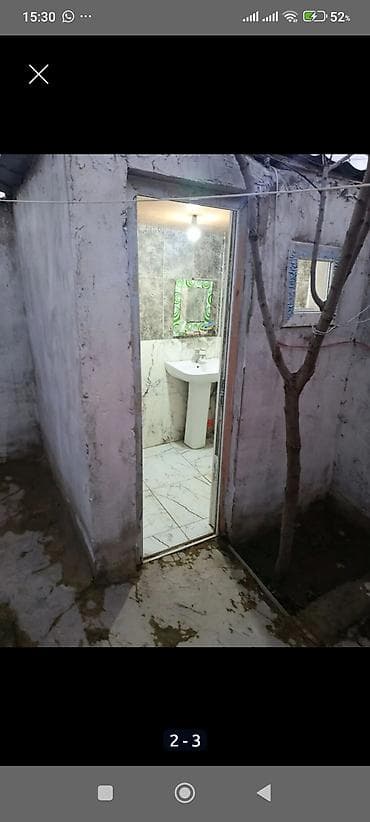 1 otaqlı həyət evi (studia tipli) - Açıq planlı geniş otaq: döşəməsi